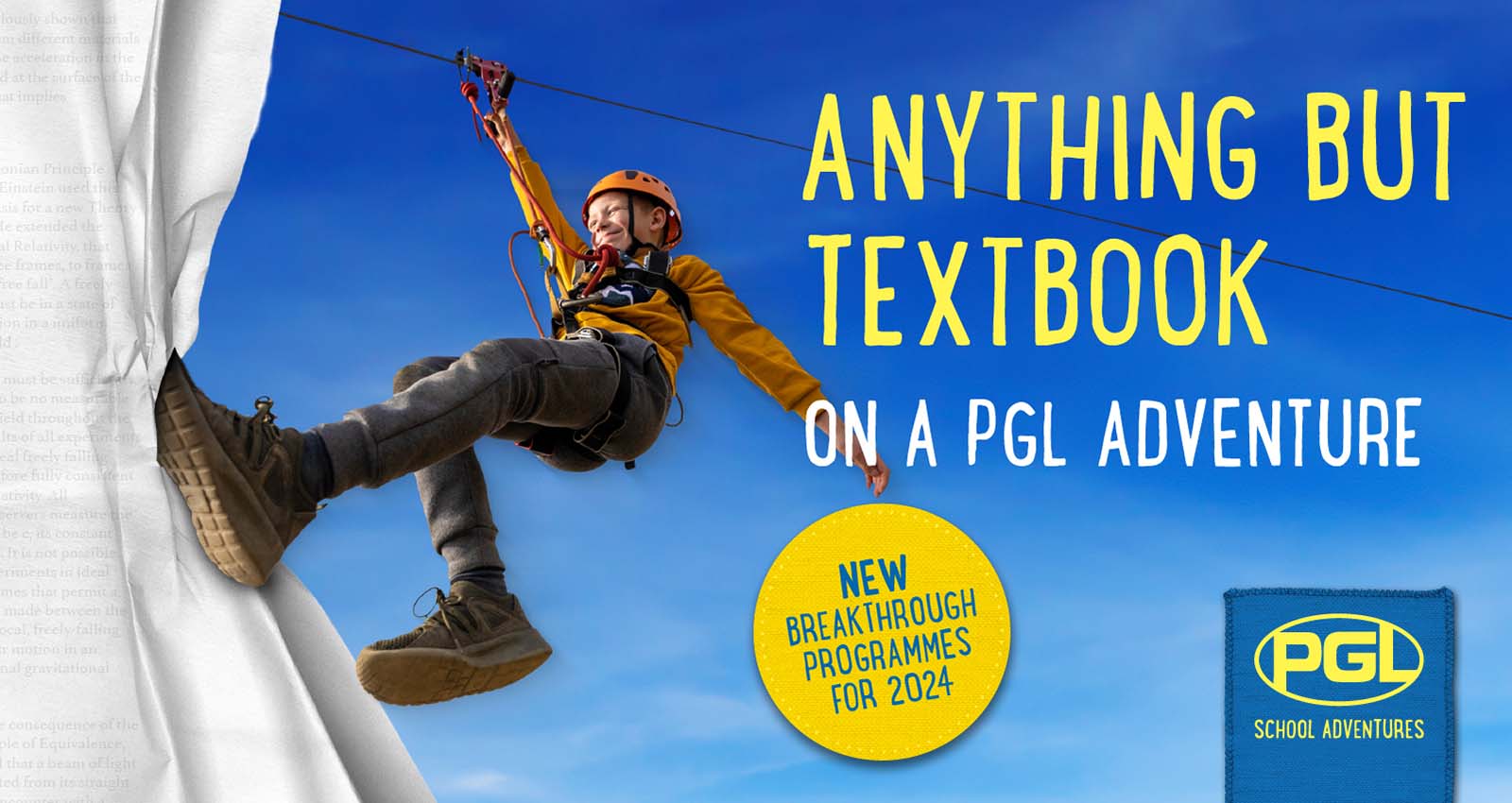 Anything but textbook on a PGL School Adventure