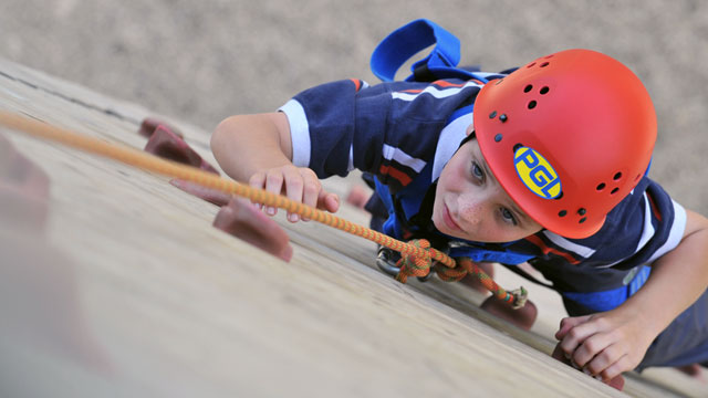 Abseiling